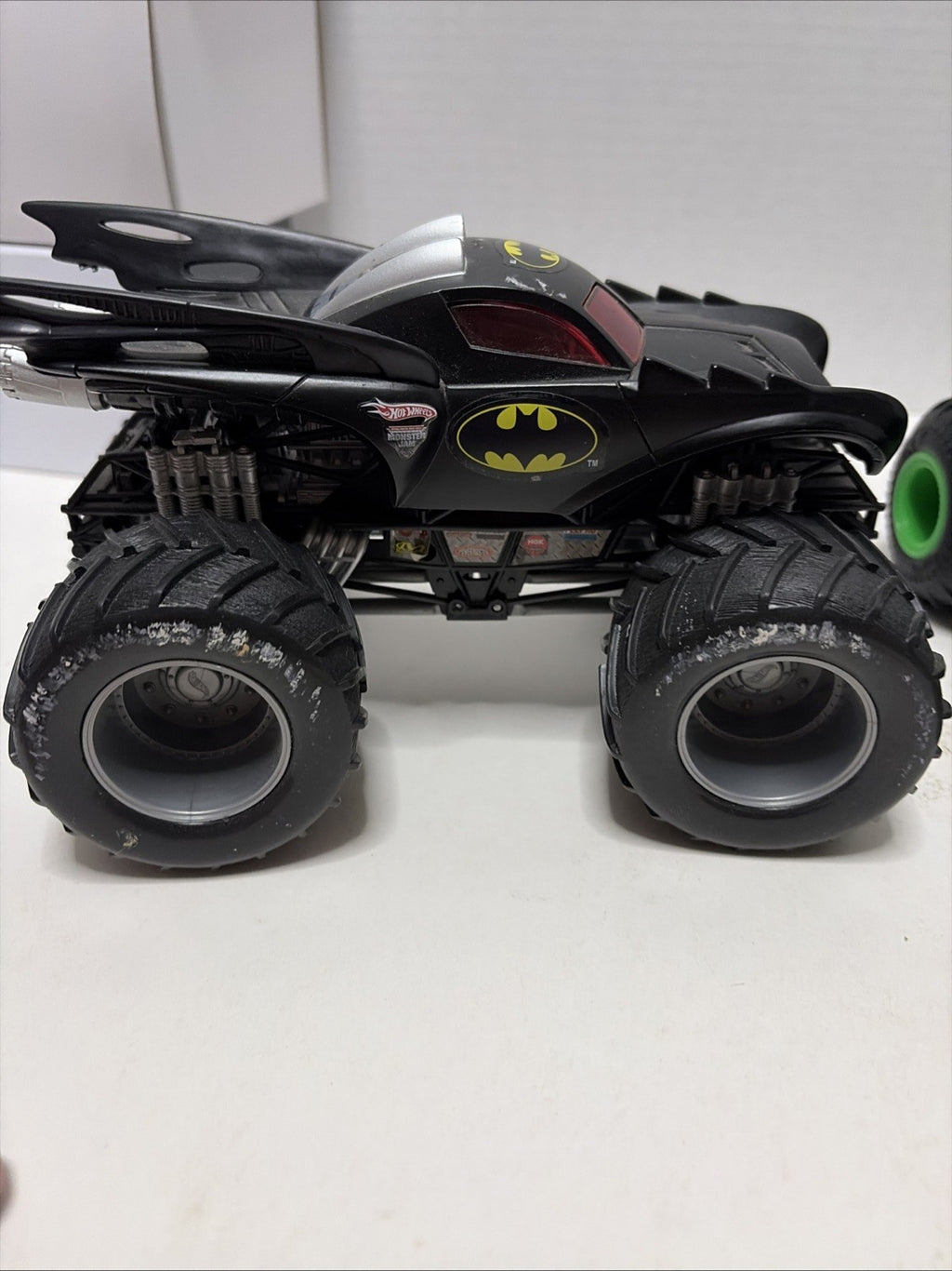 Hot Wheels Monster Jam Trucks Lot Of 2. 4”x7”. See Pic Batman And Grave Digger