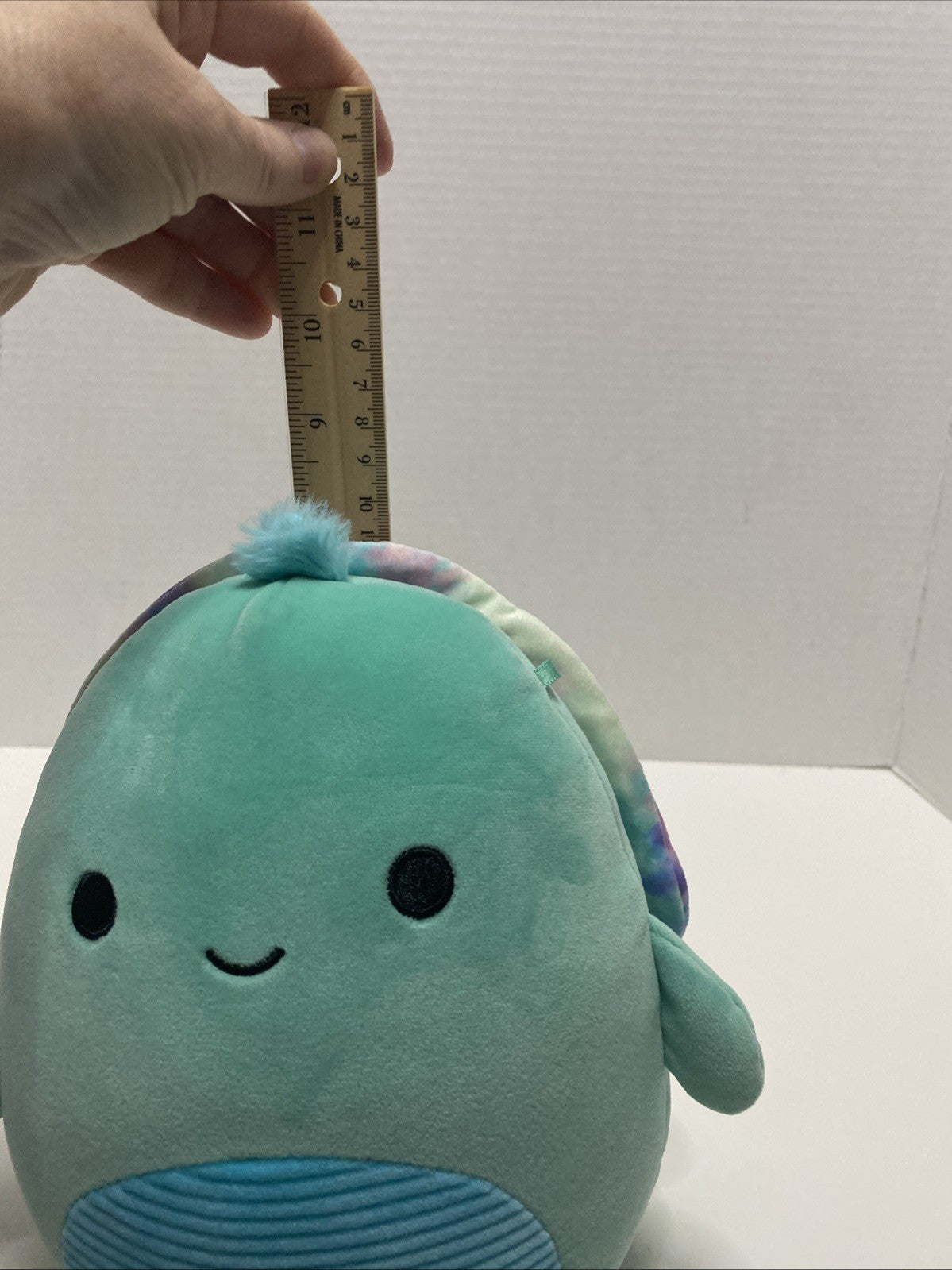 Squishmallow Turtle Sea life Plush 8” Cascade Tie Dye Shell Pastels