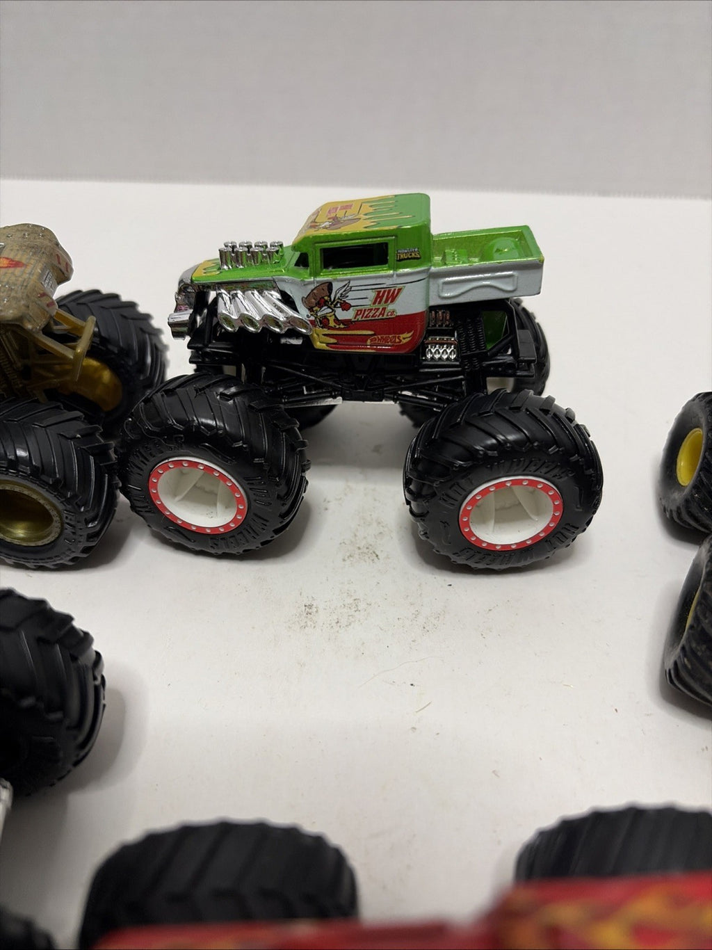 Monster Jam Lot Of 7 Diecast 1:64 Scale Monster Trucks