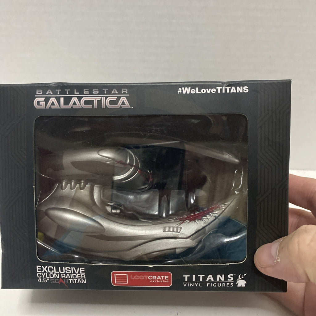 Loot Crate Battlestar Galactica Cylon Raider 4.5" Scar Titan Titans Vinyl Figure