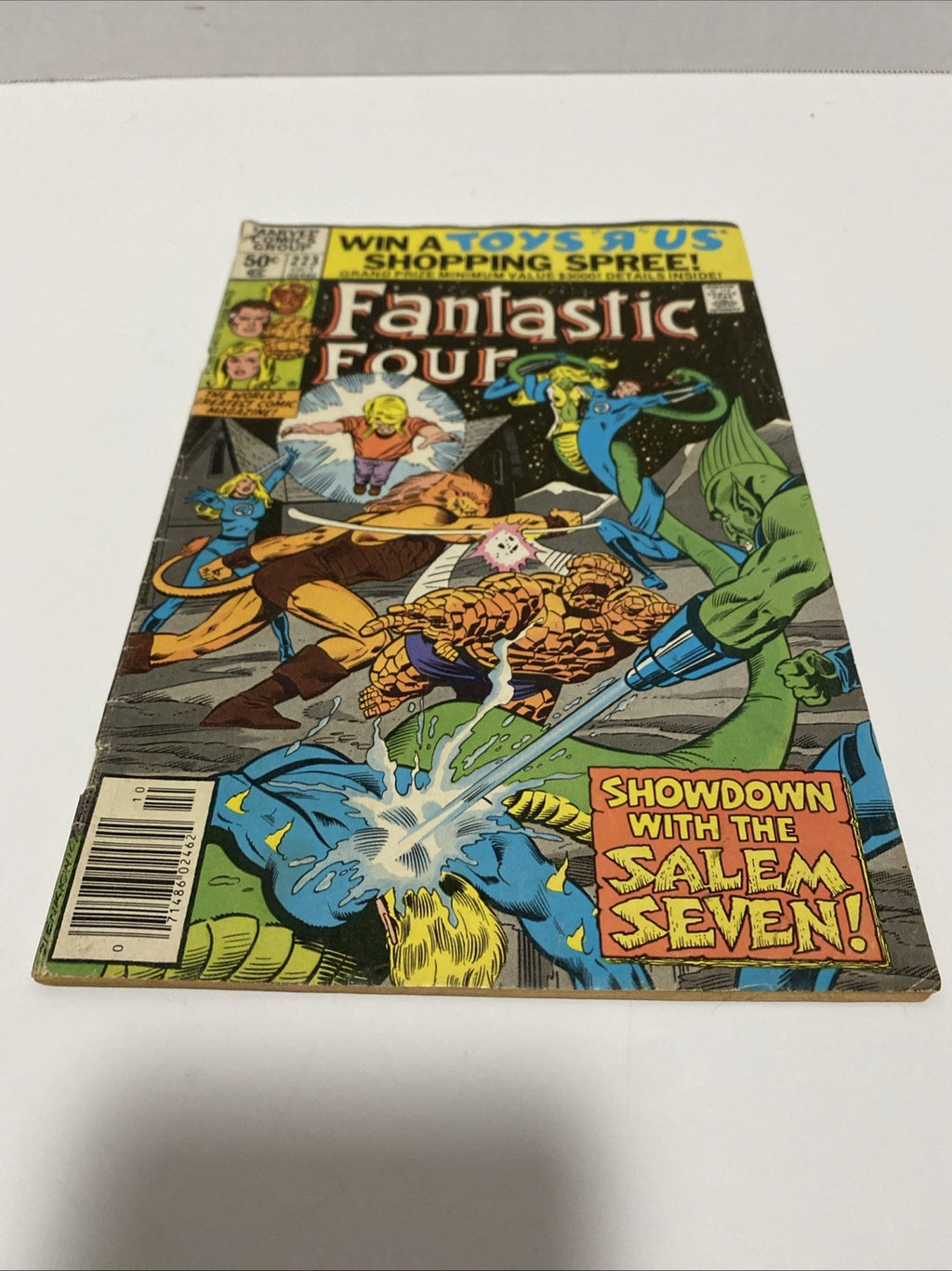 Fantastic Four #223 Newsstand - 1961 series Marvel comics