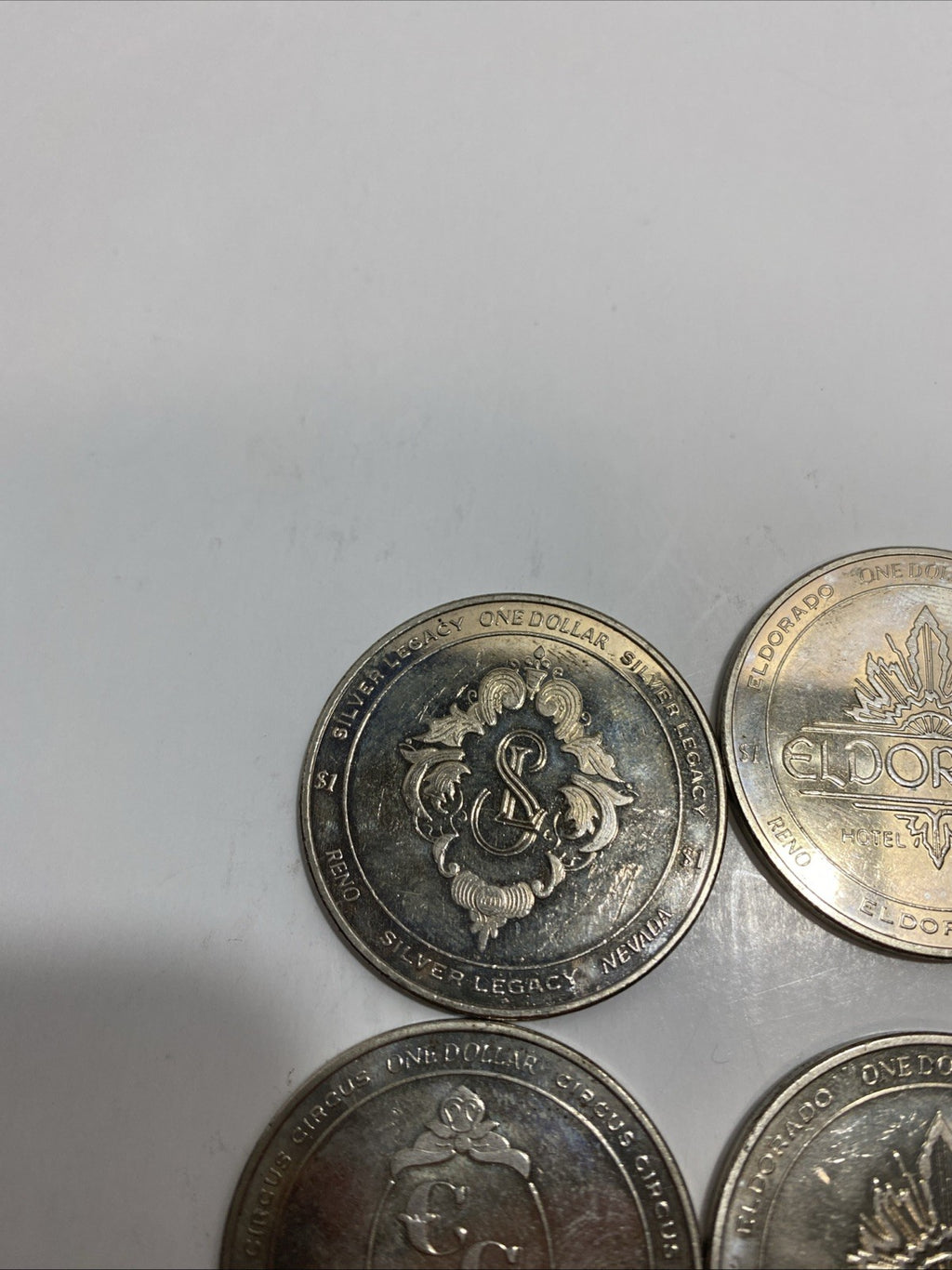 American Bowling Congress Tournament Reno, NV 6 Casino Tokens 1998 Without Box