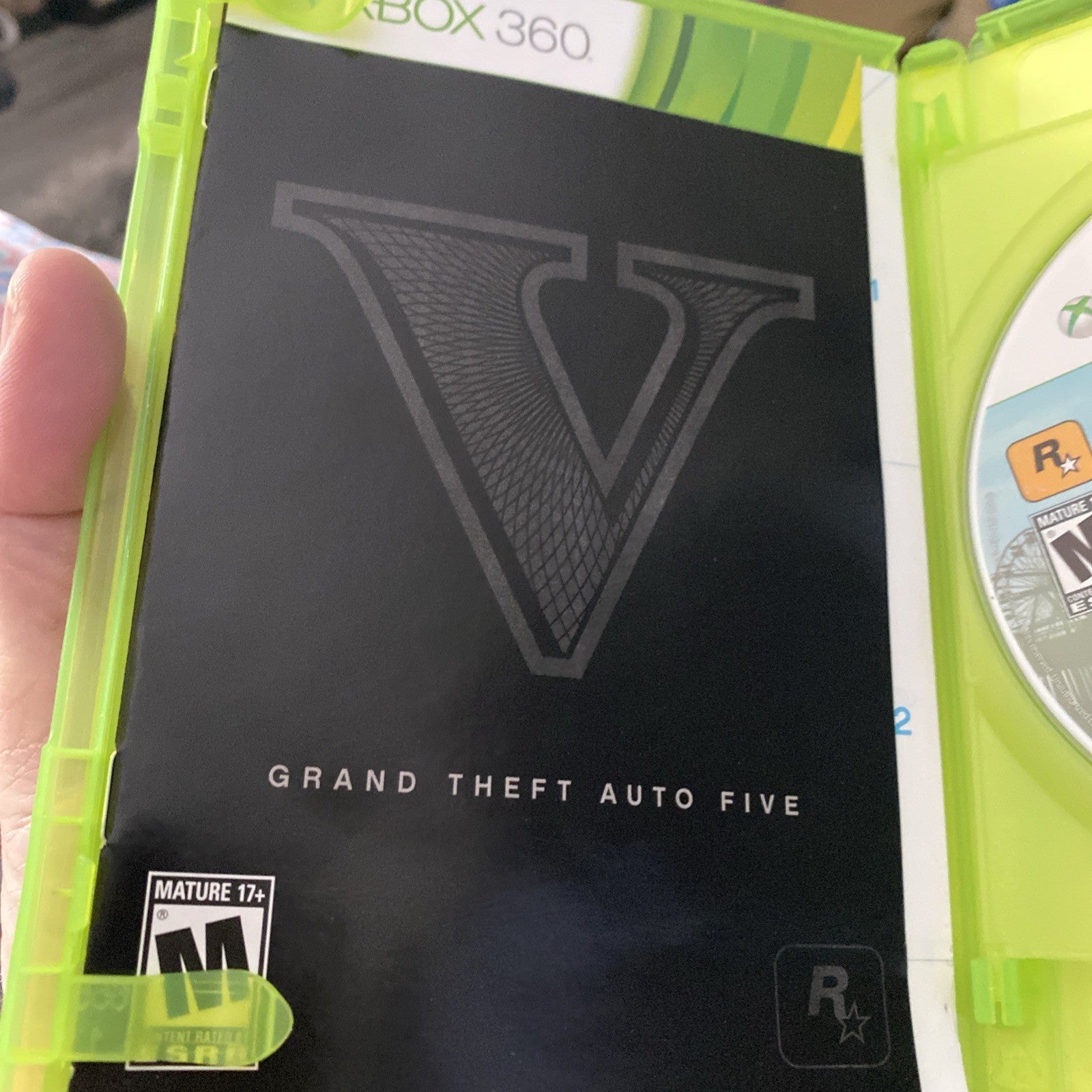 Grand Theft Auto V GTA 5 Microsoft Xbox 360 Install & Play Discs in Case Tested