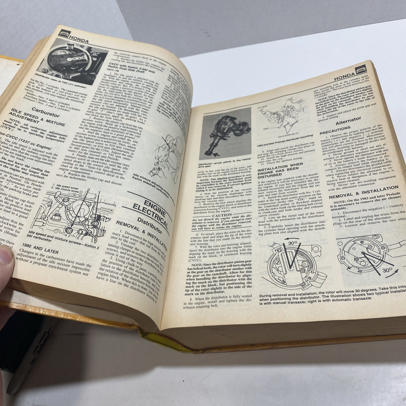 Chilton's Import Car Auto Repair Manual 1977 to 1984 automotive maintenance HC