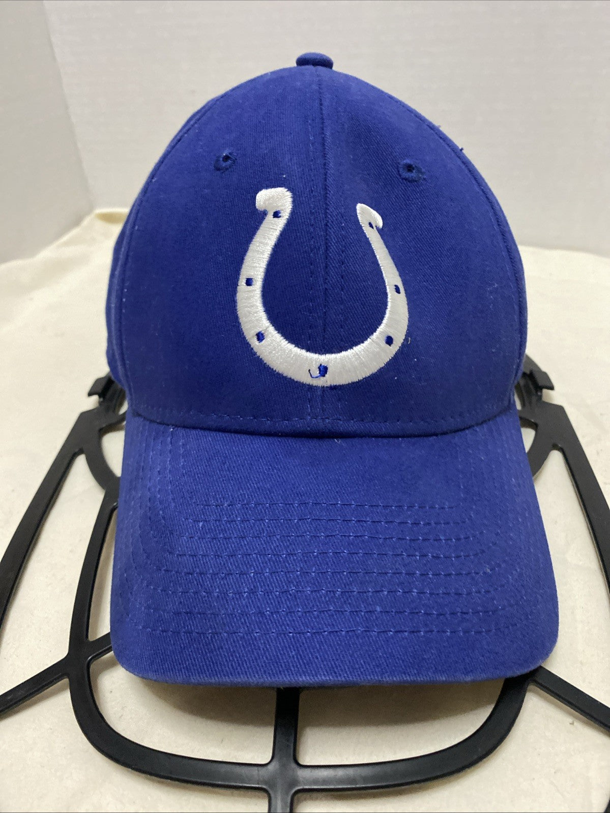 Indianapolis Colts NFL Team Apparel Football Blue Baseball Hat/Cap Adjustable