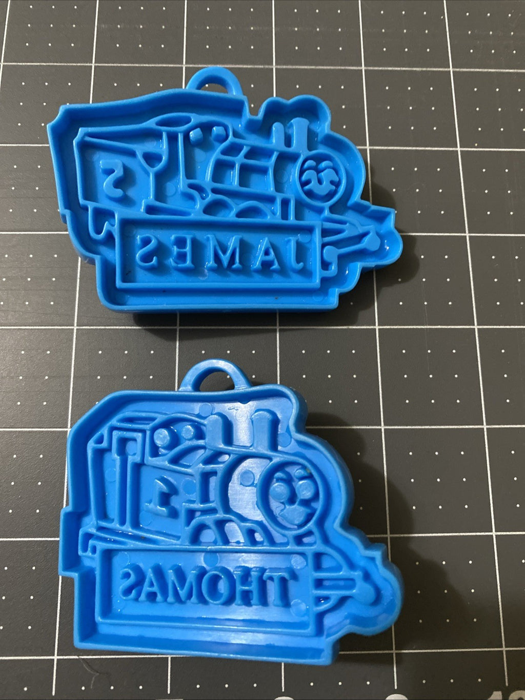 Thomas The Tank Engine  & James Cookie Cutters, VTG 1997 Embossed