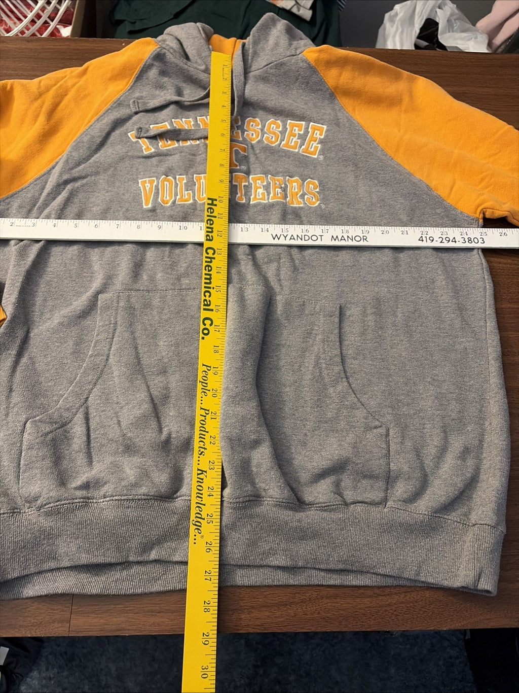 Tennessee Volunteers Cadre Brand String Hooded Sweatshirt Pocket Unisex XL VTG