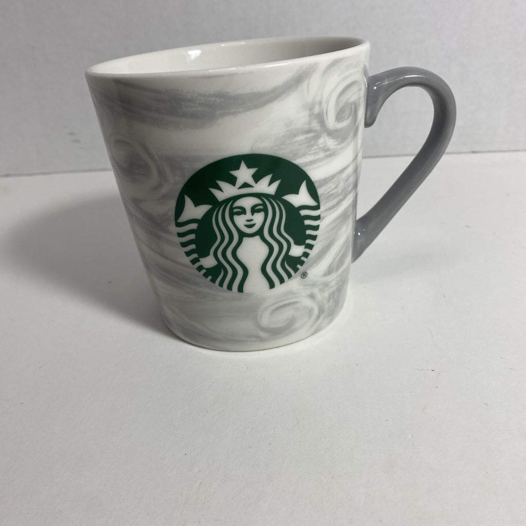 Starbucks 2020 Coffee Tea Hot Chocolate Cup/Mug Gray Swirl Marble 18 oz F