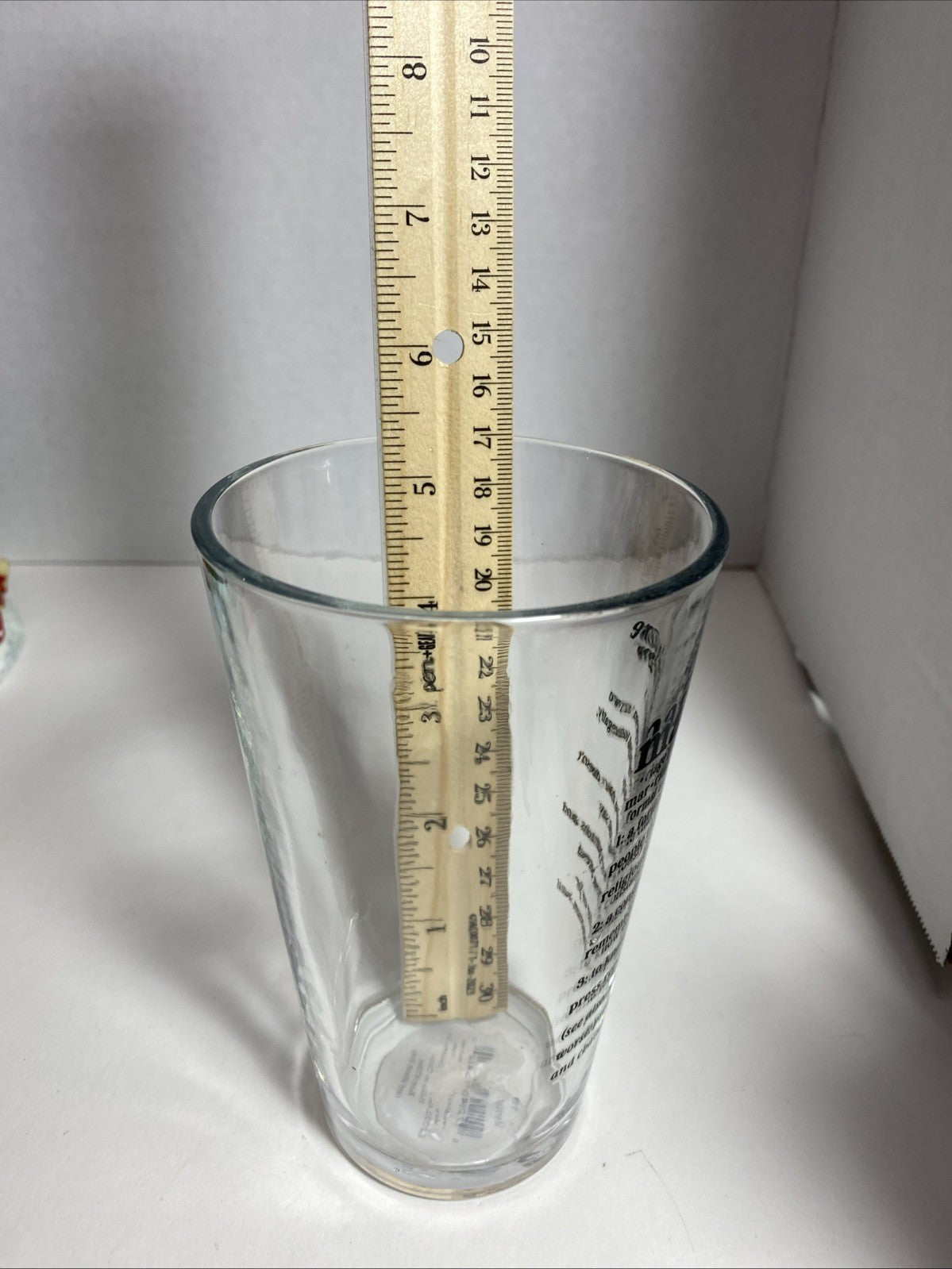 Defined Marriage Pint Glass