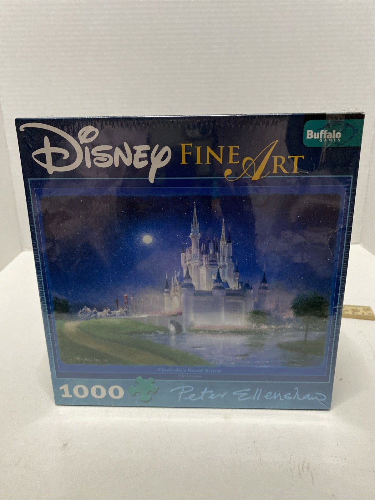 Disney Fine Art Cinderella's Grand Arrival 1000 Piece Puzzle by Peter Ellenshaw