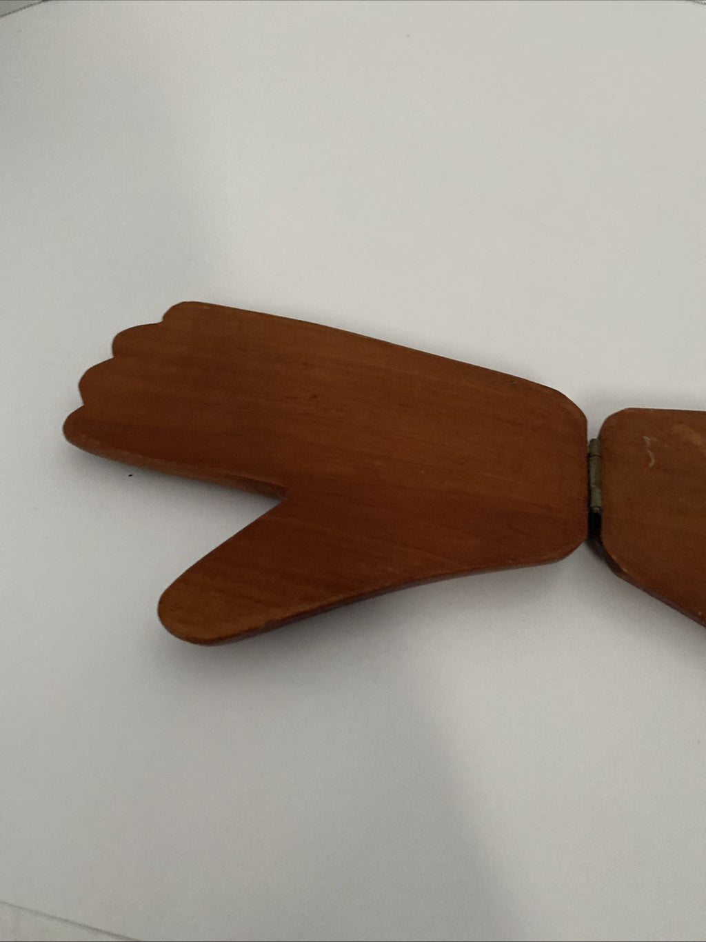 Wooden hands Haitian made decor display