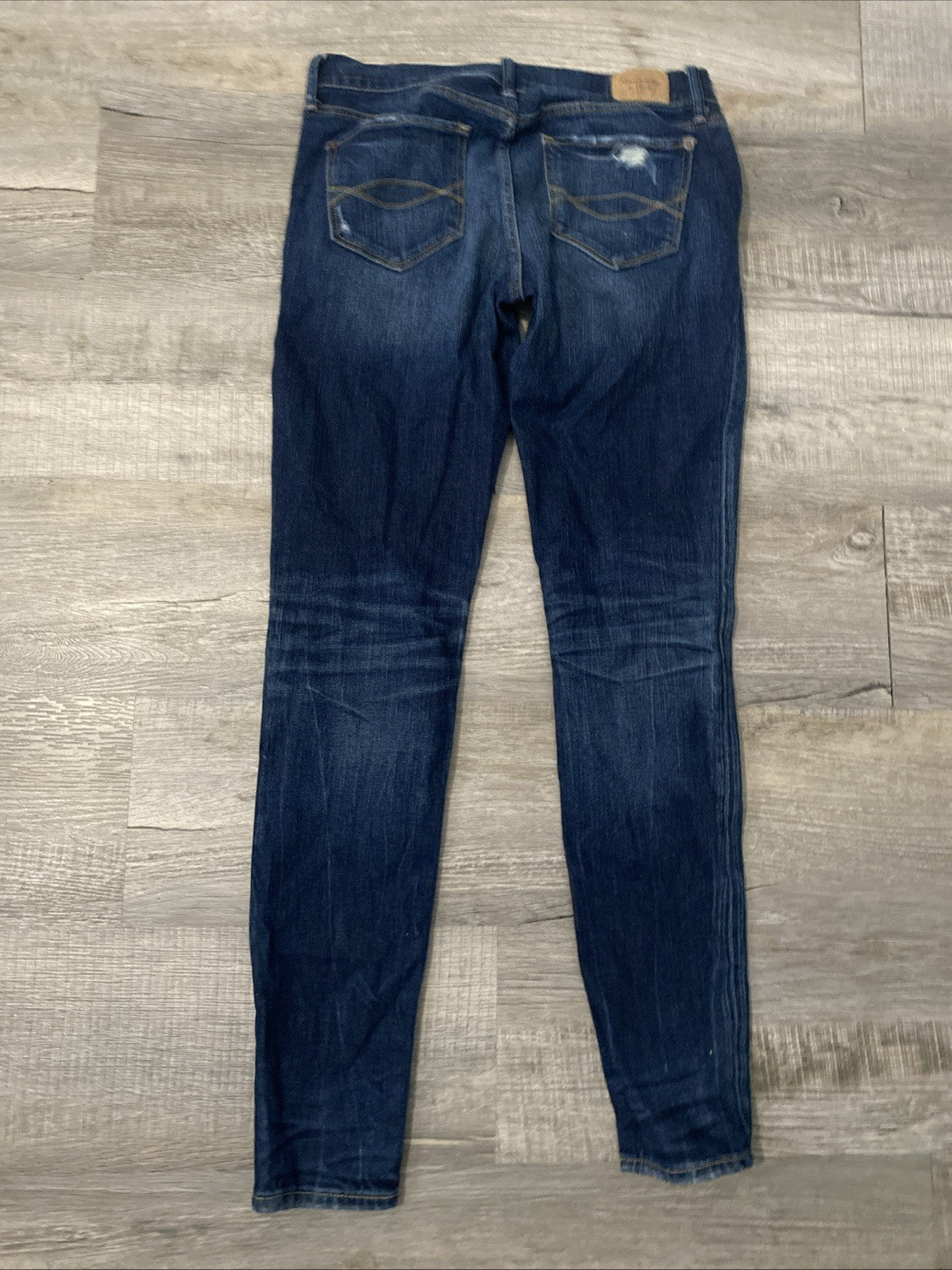 A&F Light Wash Skinny Jeans