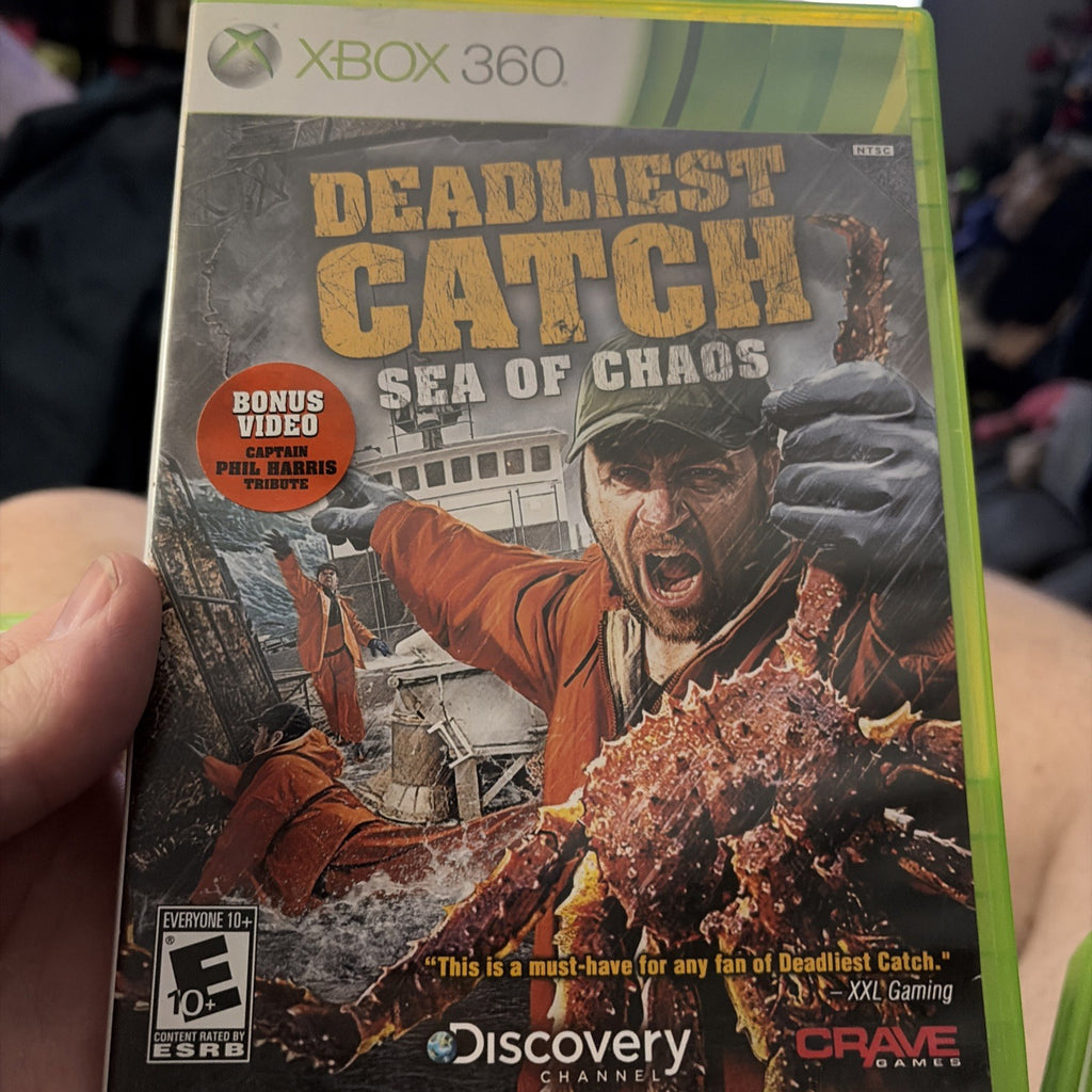 Deadliest Catch: Sea of Chaos (Microsoft Xbox 360, 2010) Tested