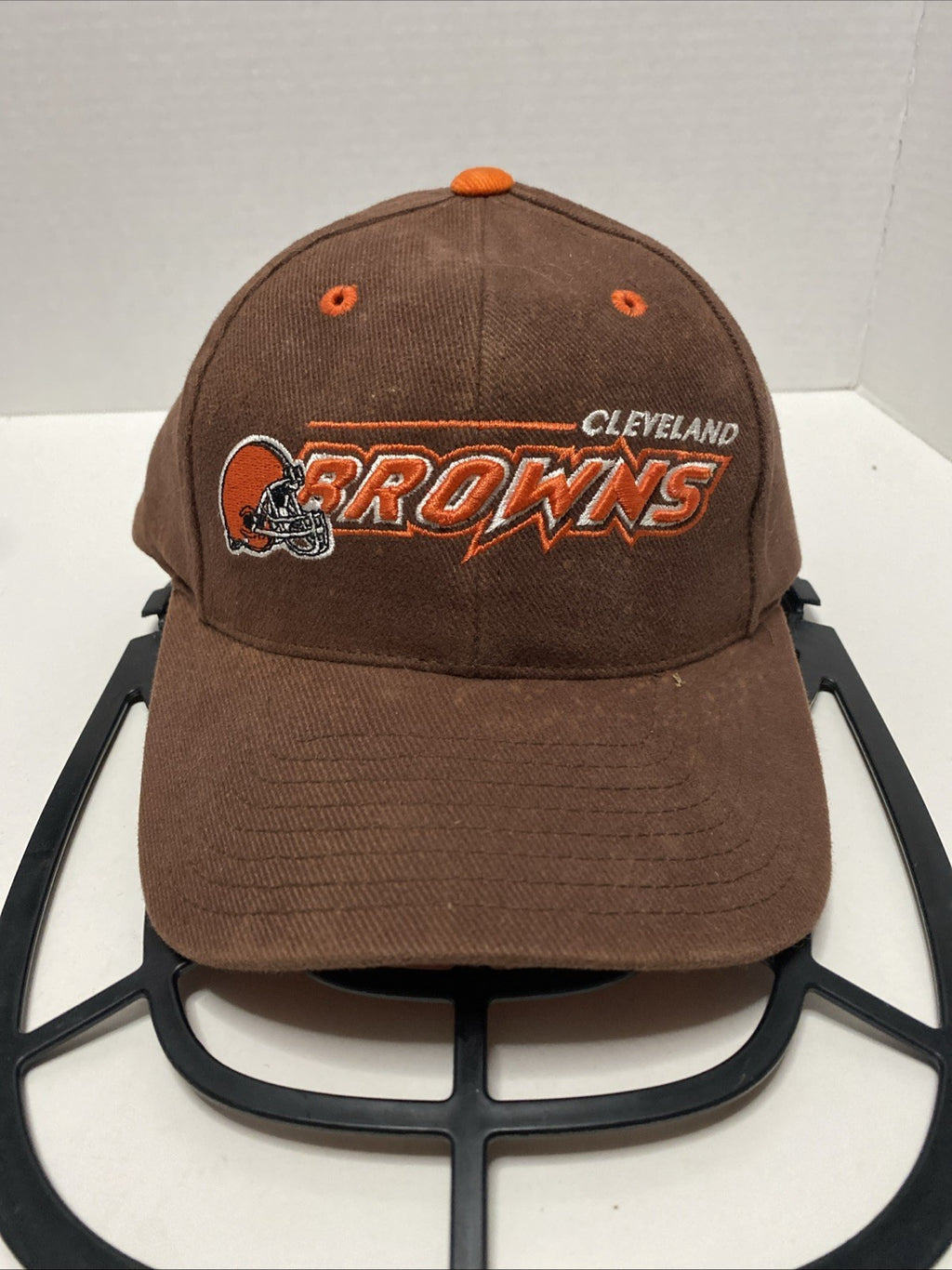 Vintage CLEVELAND BROWNS NFL Logo Sports Baseball Trucker Cap Hat 
