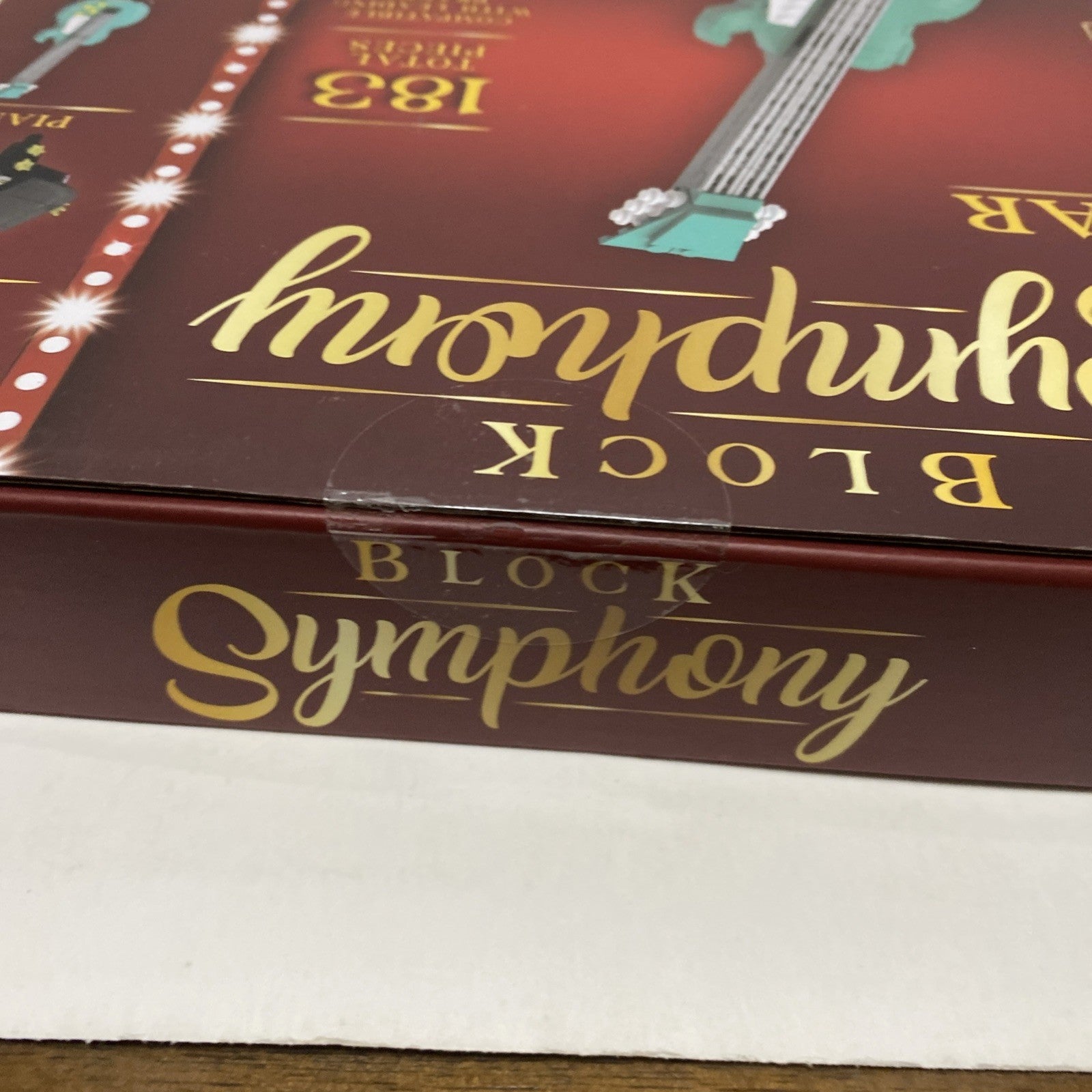 Block SYMPHONY Guitar Building Block Set 183 Pieces total NEW Sealed