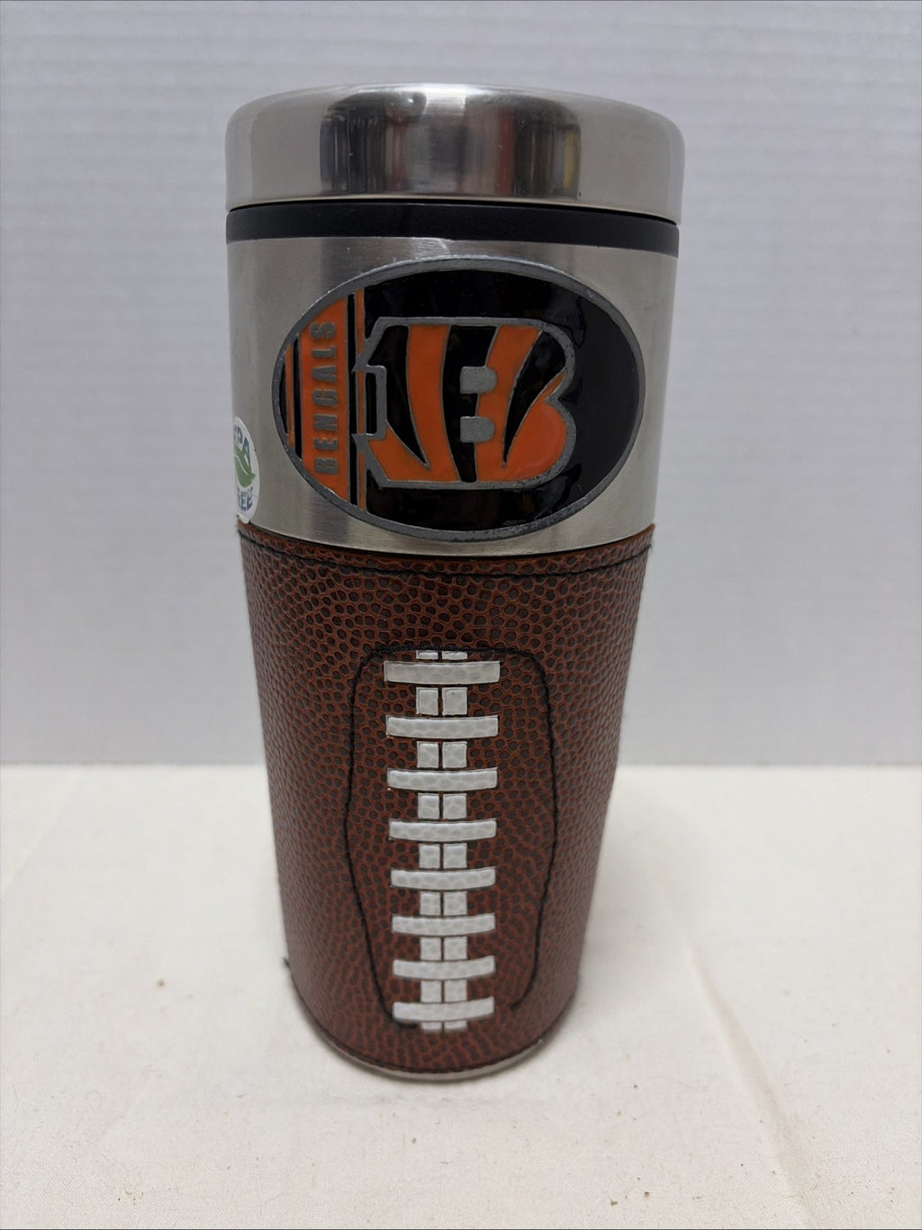 Cincinnati Bengals NFL Football Coffee Travel Mug Metal NY Tumbler