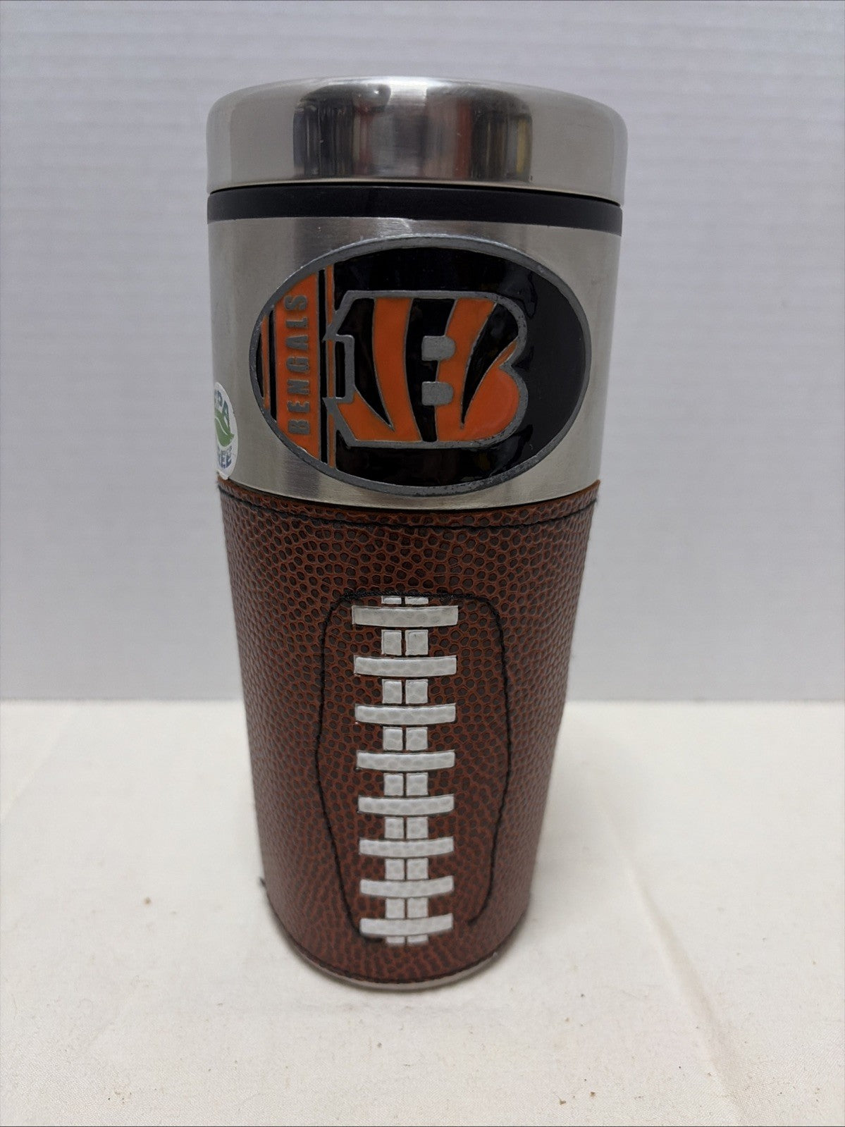 Cincinnati Bengals NFL Football Coffee Travel Mug Metal NY Tumbler