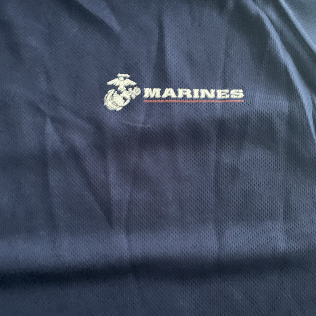 Marines Large Navy T-Shirt