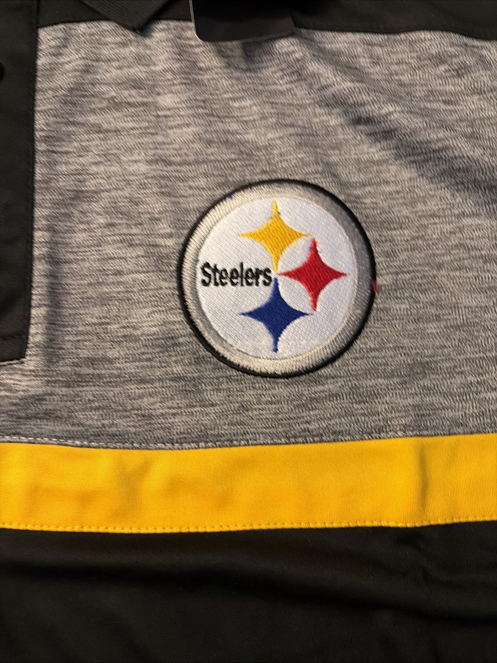 Fanatics NFL Pittsburgh Steelers XLT Short Sleeve Polo NWT