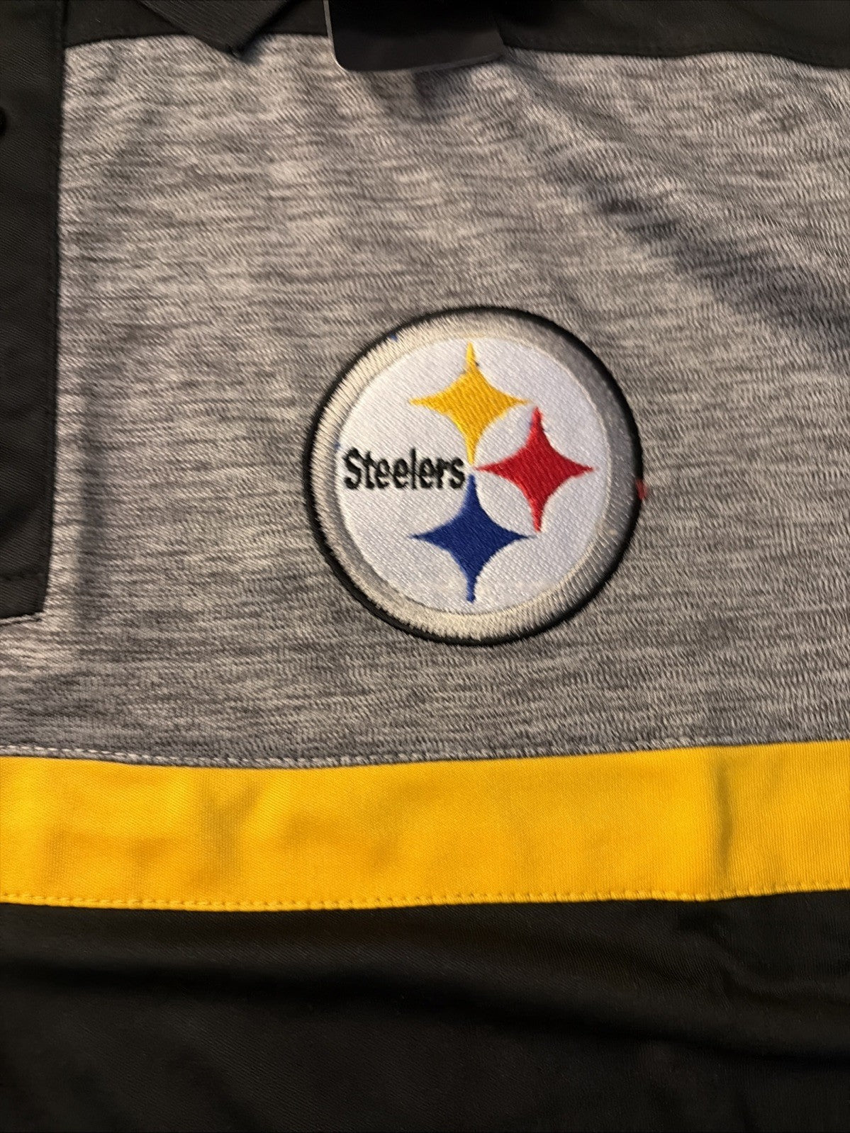 Fanatics NFL Pittsburgh Steelers XLT Short Sleeve Polo NWT