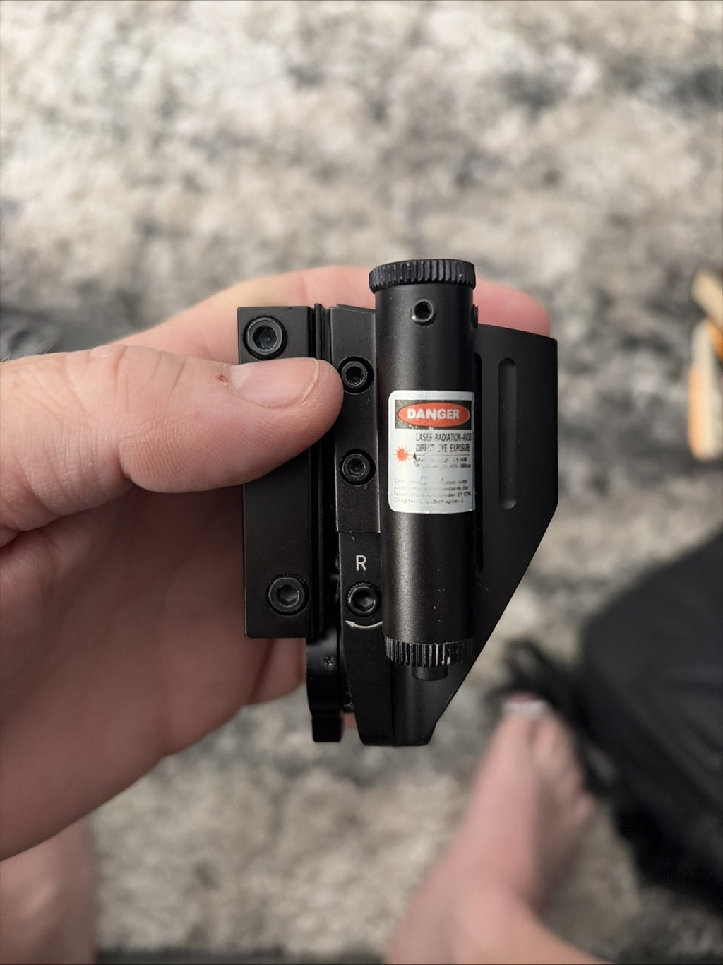 Lancer Tactical Picatinny 4 Reticle Red Dot Reflex Sight w/ Green Laser