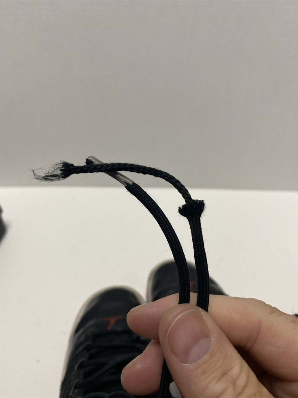 Size 6 - Jordan Max Aura Black Needs New Laces