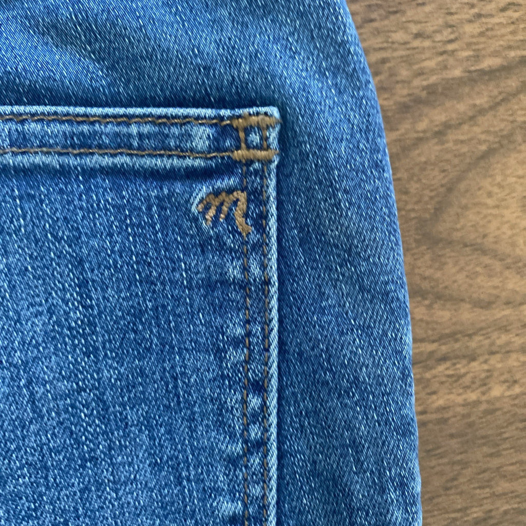 Madewell  Women's Size 25 Jeans 9" High Riser Skinny SkinnynGray Washed