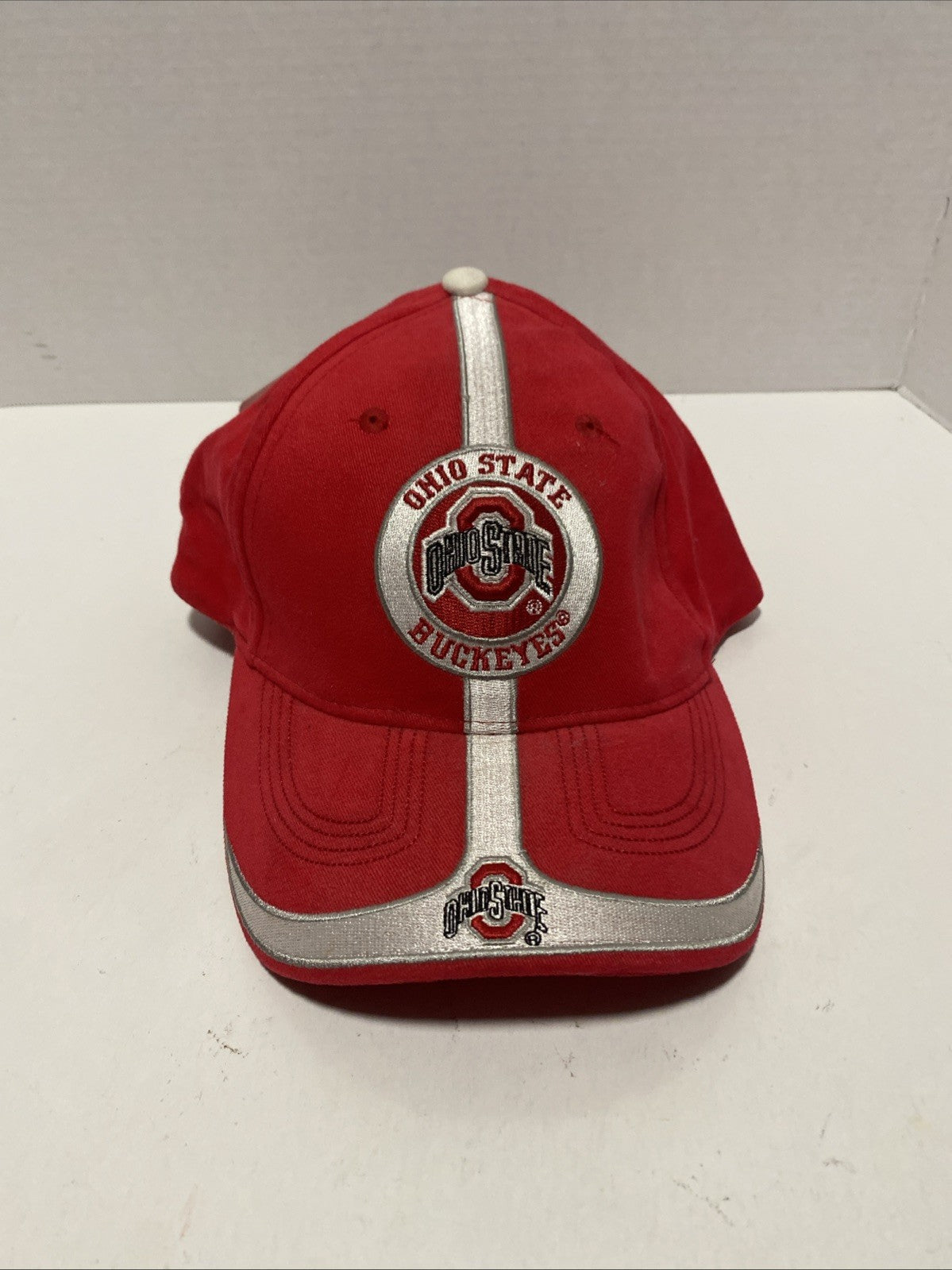 Ohio Ohio State buckeyes baseball cap red NWT adjustable back