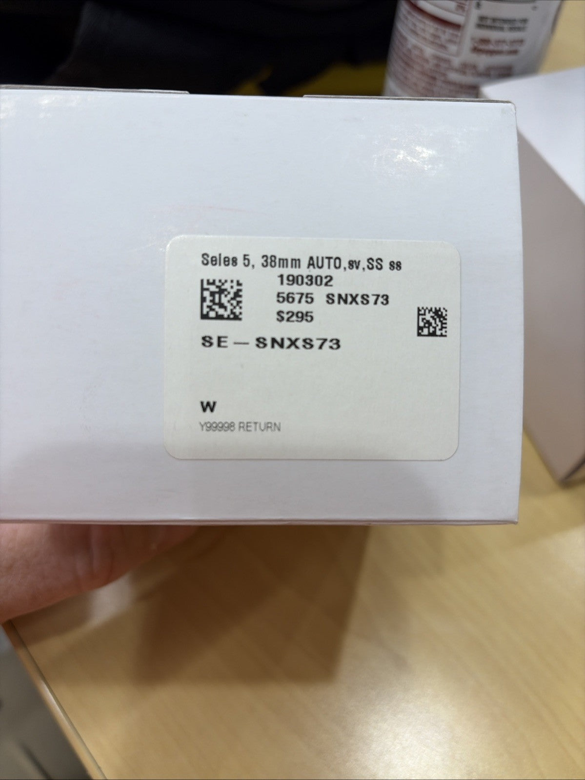 Seiko 5 38mm 5675-SNXS73  Automatic DayDate Stainless  Men's Xtra Band With Box