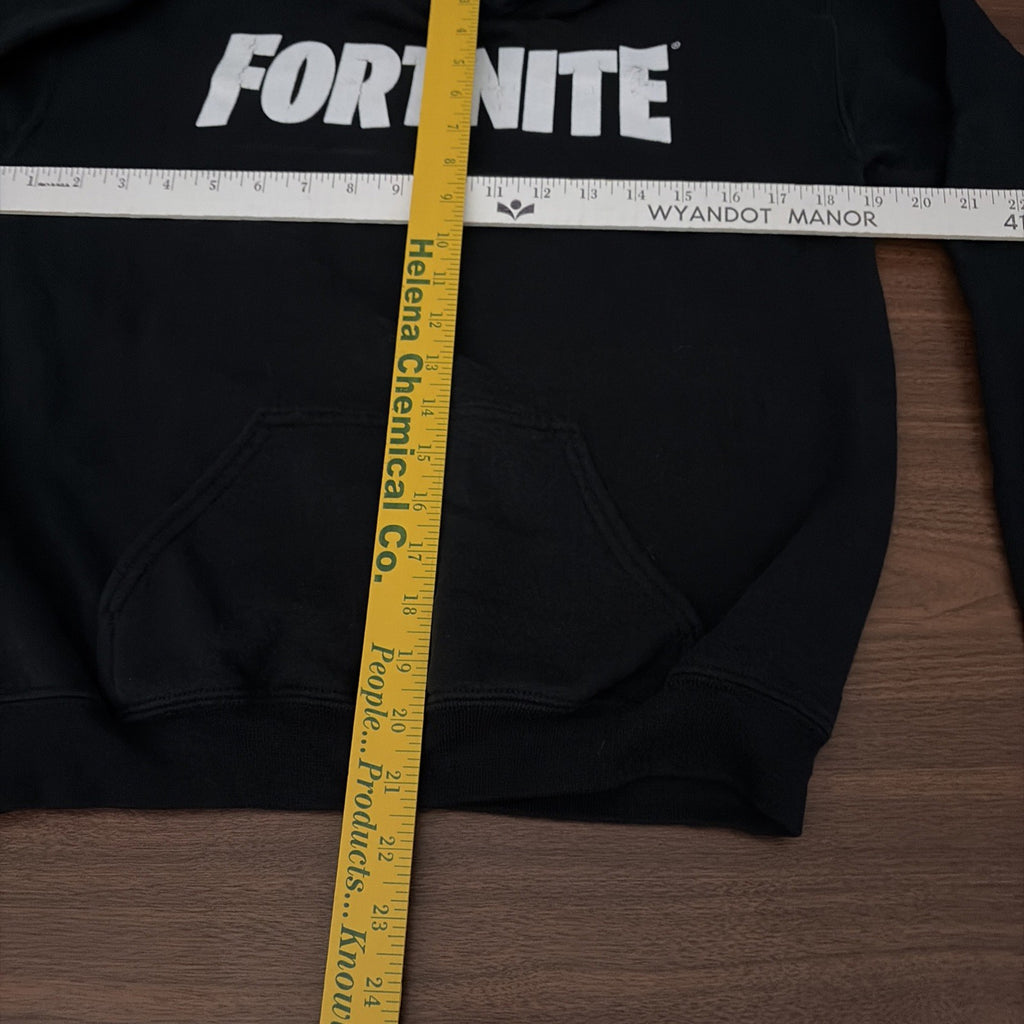 OFFICIALLY LICENSED FORTNITE LOGO BOYS' PULLOVER HOODIE W/ Pocket Size XL{14/16}
