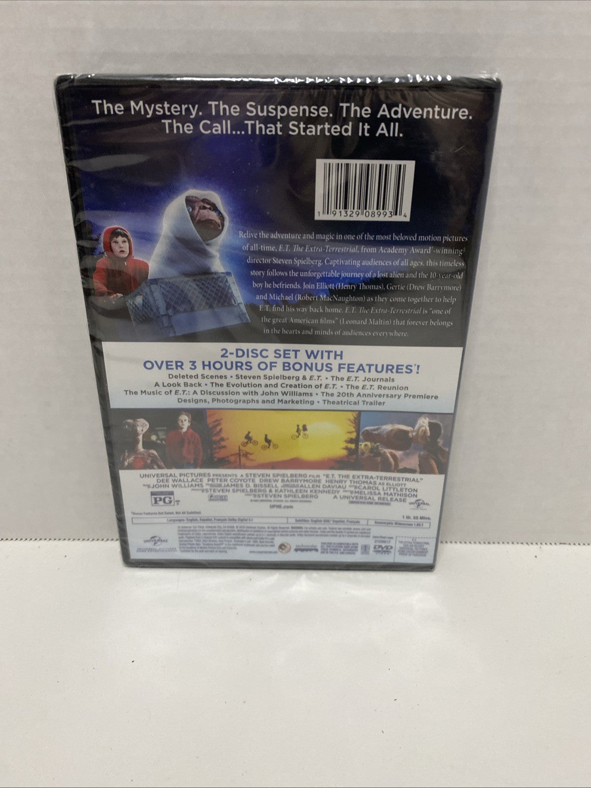 E.T. The Extra-Terrestrial (DVD 2-Disc NEW 1982) Sci-Fi Steven Spielberg Sealed 