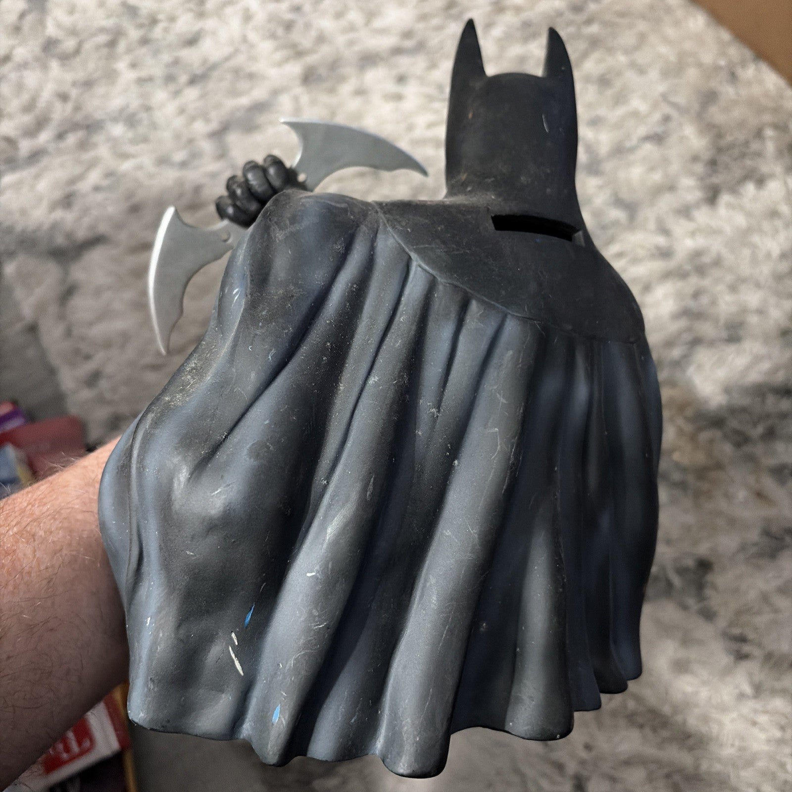 DC Comics Batman Arkham Asylum PX Bust Bank RARE