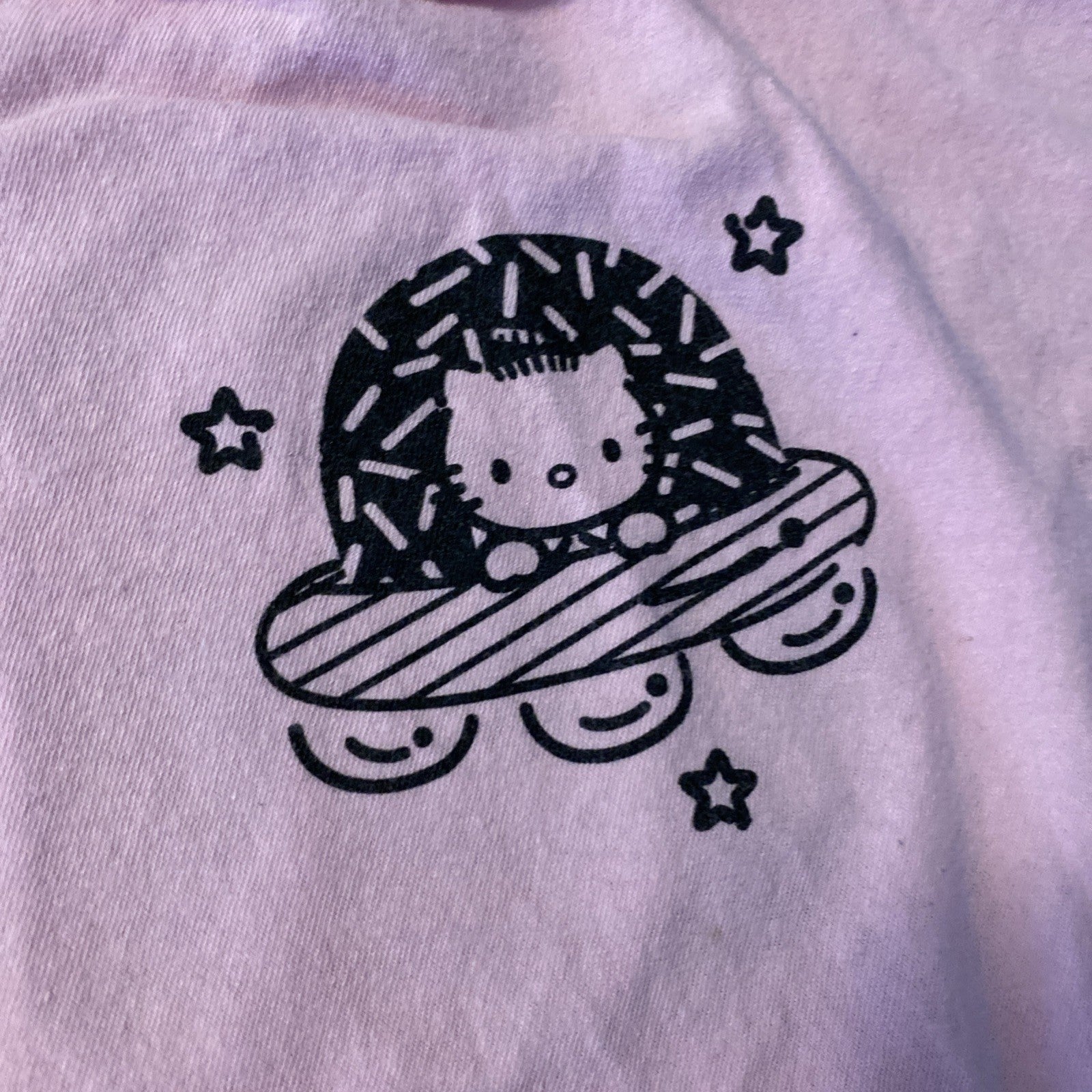 Hello Kitty extra large pink T-shirt short sleeve women’s
