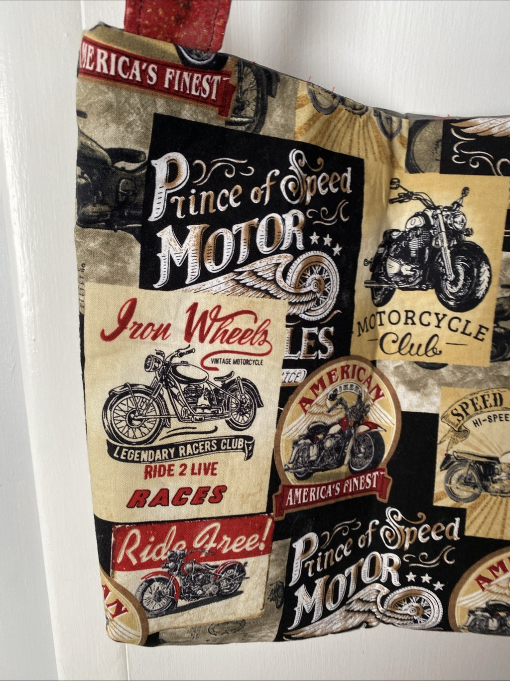 Homemade motorcycle Bag