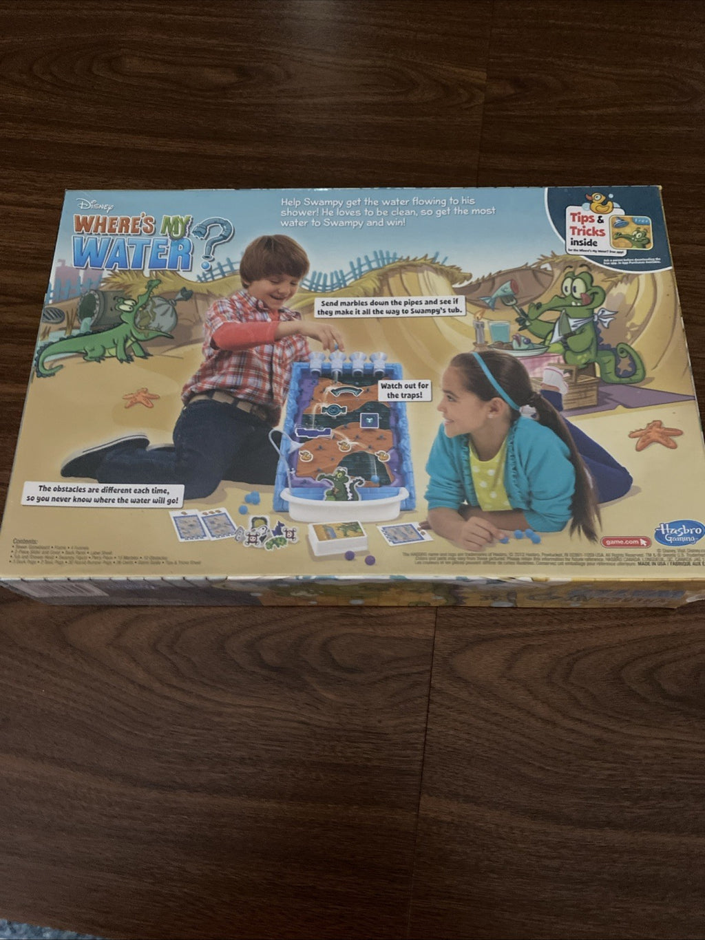 Disney Where's My Water? Board Game 2012 By Hasbro