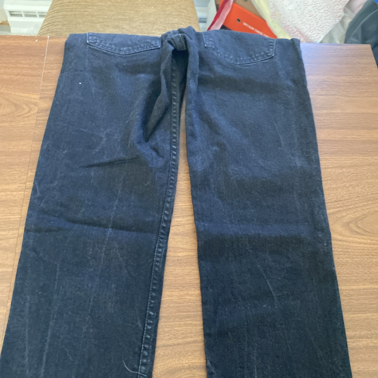 Levis 511 Jeans Mens 32 X 30 Slim Fit Blue Denim Medium Dark Wash Free Shipping