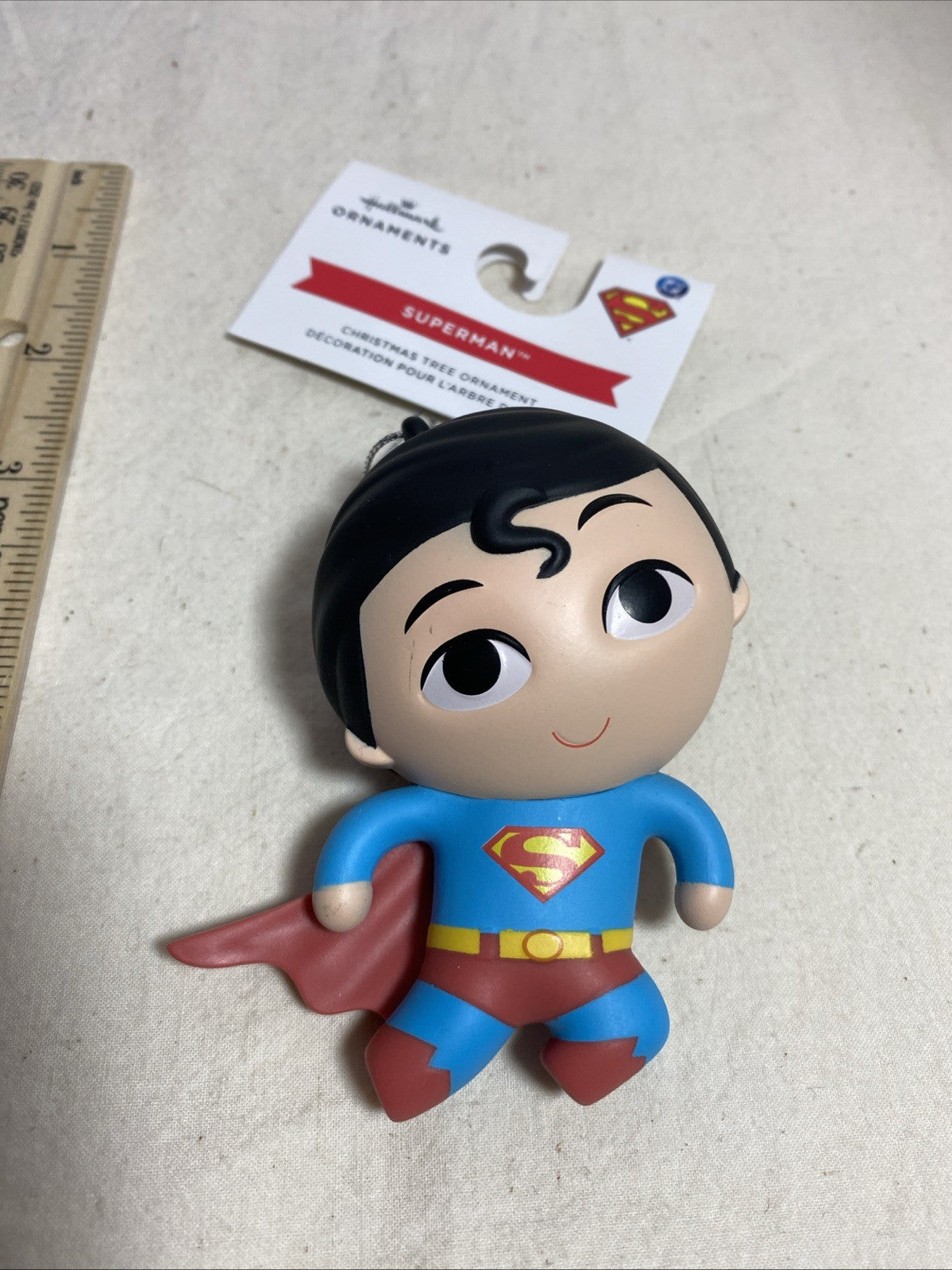Hallmark Baby Superman Christmas Ornament 3” NEW