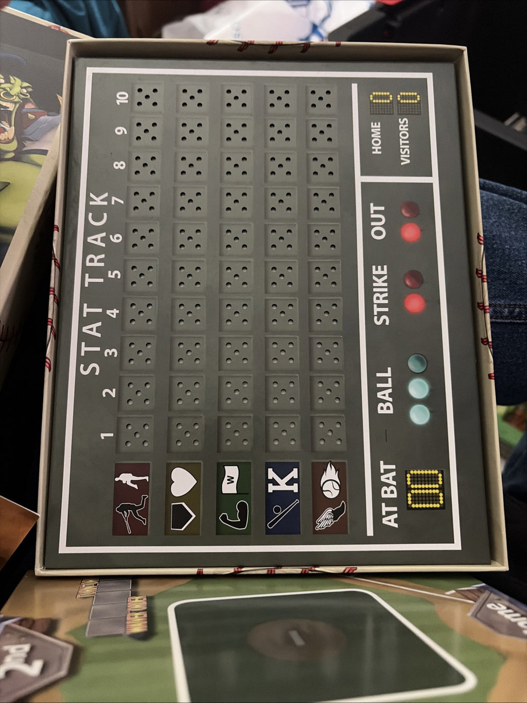 Fantasy Fantasy Baseball Board Game CSE Games Card Game Kickstarter 2016 NOB