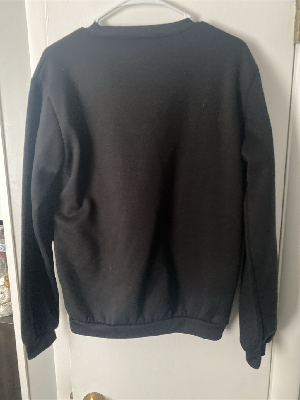 Christmas Tree Sweatshirt Black Size Large