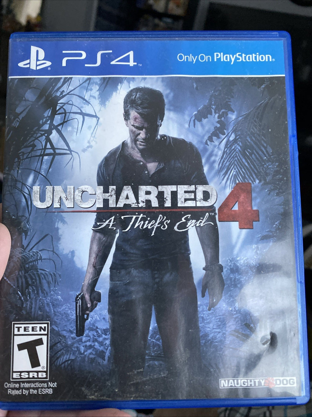 Uncharted 4: A Thief's End Sony PS4 PlayStation 4 2016 Complete Original Case