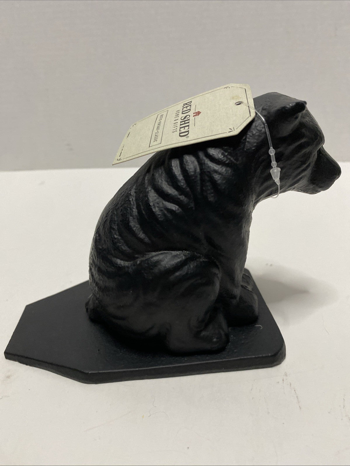Black Bear Cast Iron Doorstop