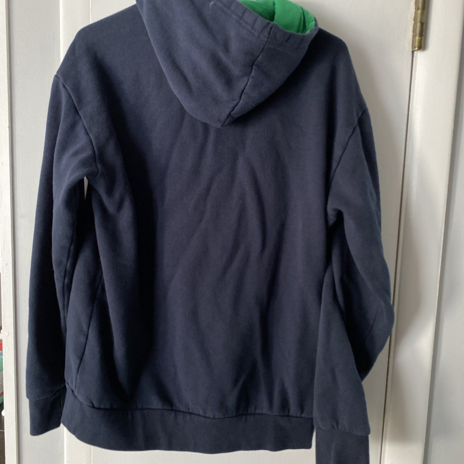 Champion Notre Dame Fighting Irish Hoodie Sweatshirt Size Medium Navy Blue Mens