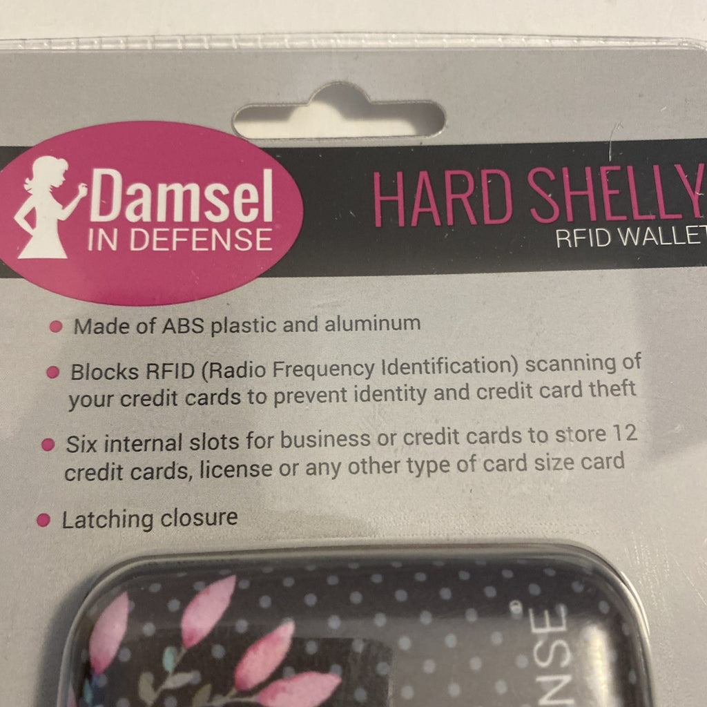 Damsel In Defense Women's RFID Wallet The Daphne Concealed Collection Travel NIP