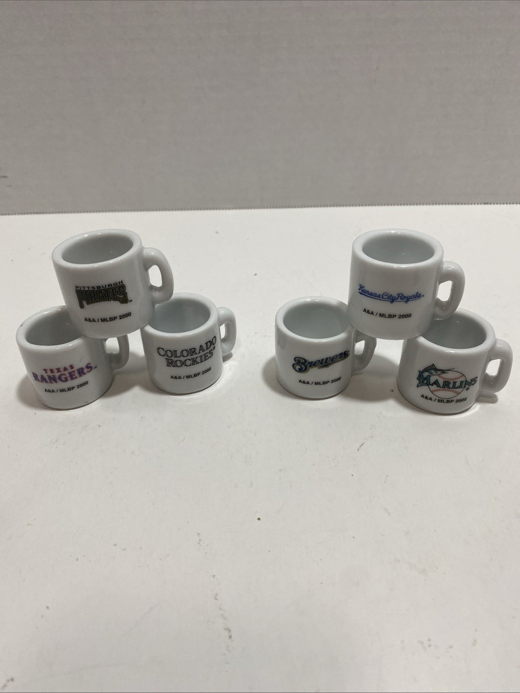 MLB Mini Cups / Mugs Vending Machine Vintage Lot of 6 See Pics