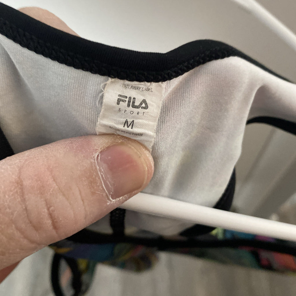 EUC Women's S Small Athletic Fila Racerback Tank Top Running