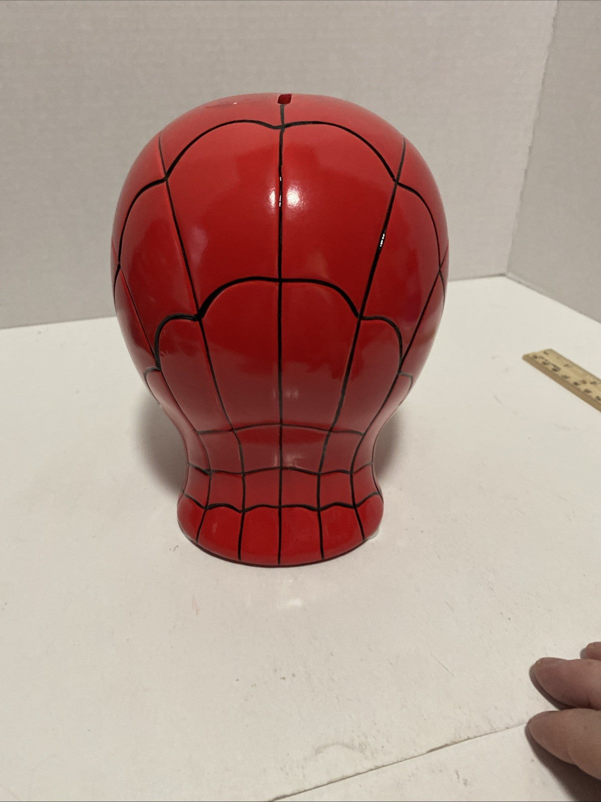 Marvel Spider-Man Head Ceramic Coin Bank