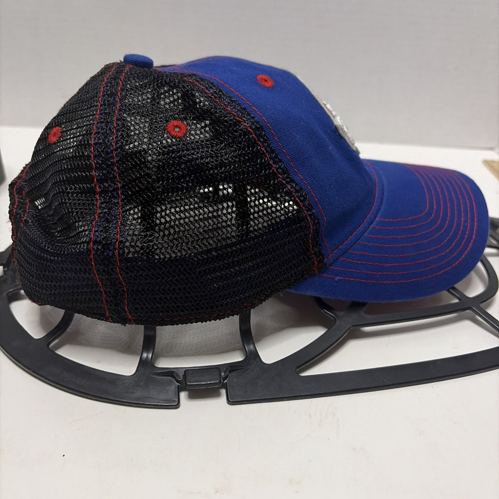 Detroit Pistons Adidas Adjustable Back Mesh Truckers Hat