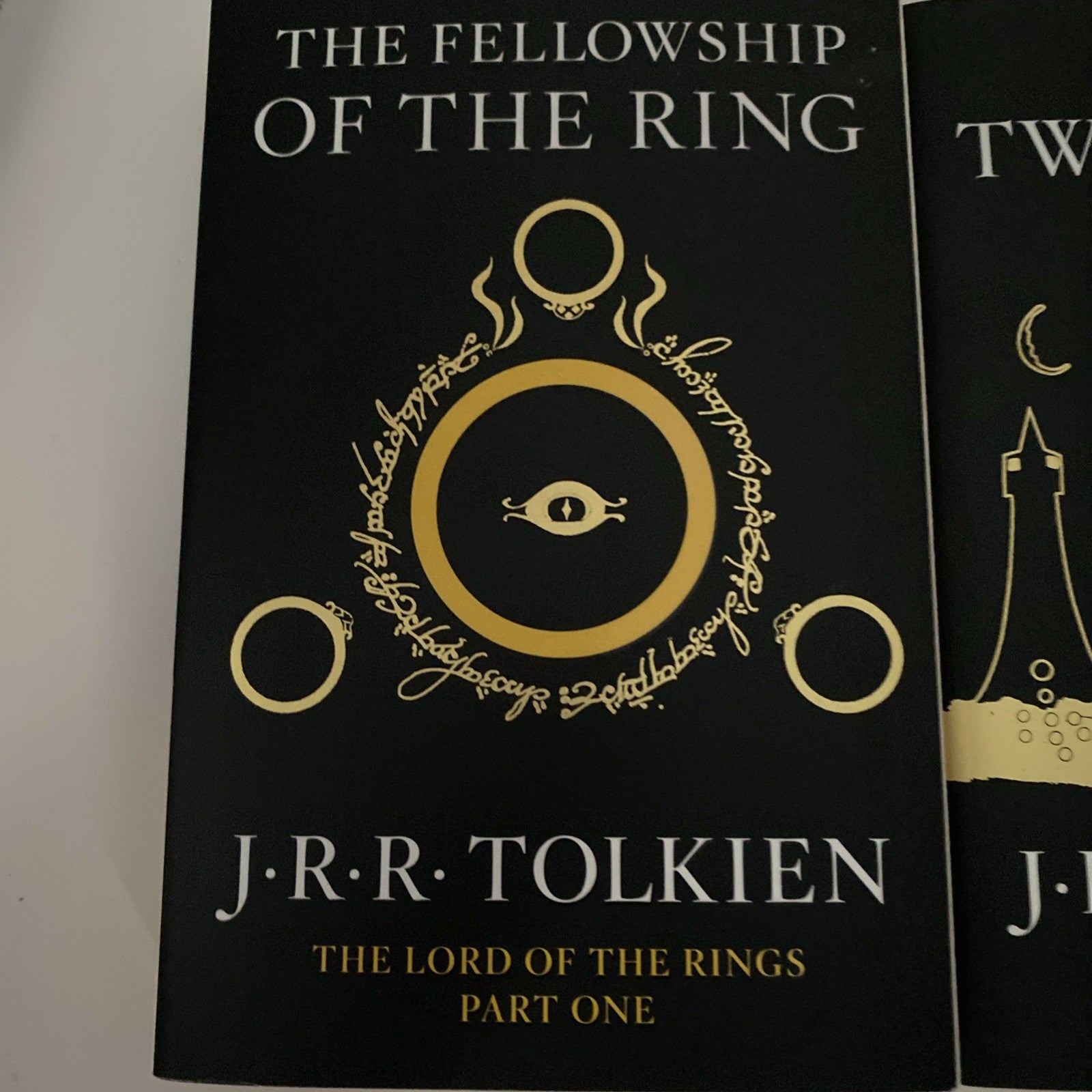 J. R. R. TOLKIEN LORD OF THE RINGS Fellowship Two Towers Return of the King (3)