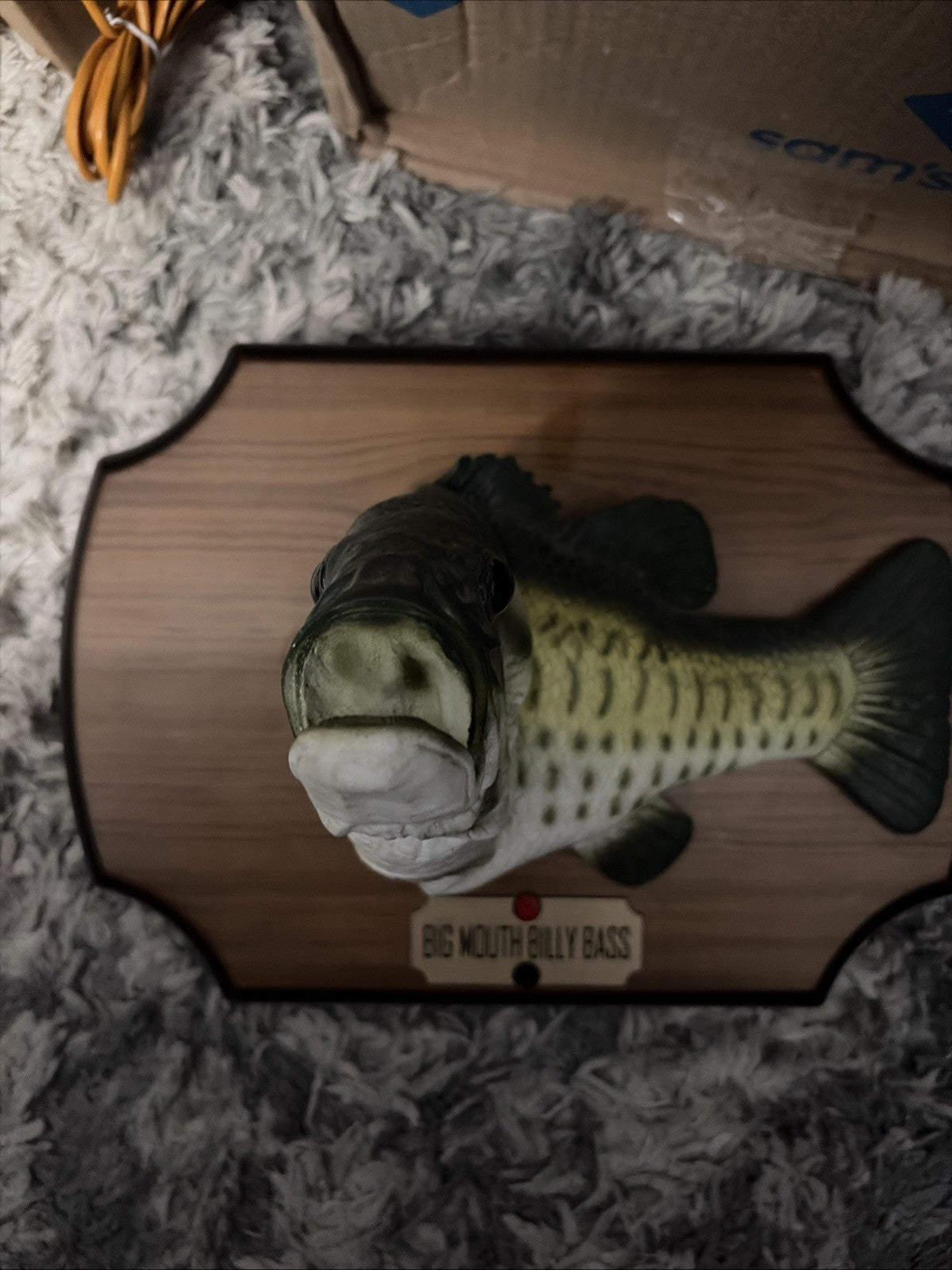 Big Mouth Billy Bass Gemmy 1999 Take me To The River Don’t Worry Be Happy Works