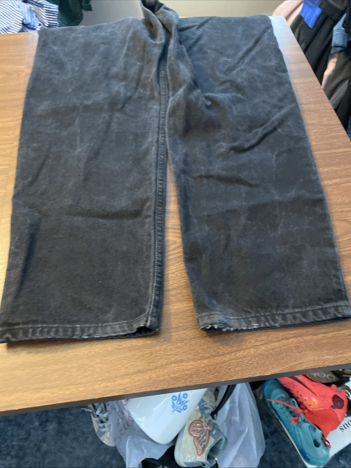 Levi's Men's 550 Relaxed Fit Jeans - 38x30 - Black